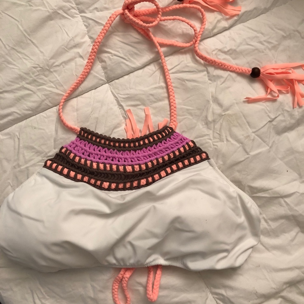 Victoria Secret macrame bikini top
